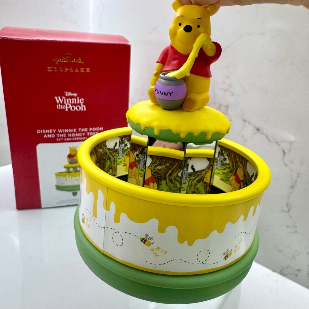 Disney Winnie the Pooh and the Honey Tree 55th anniversary ornament
